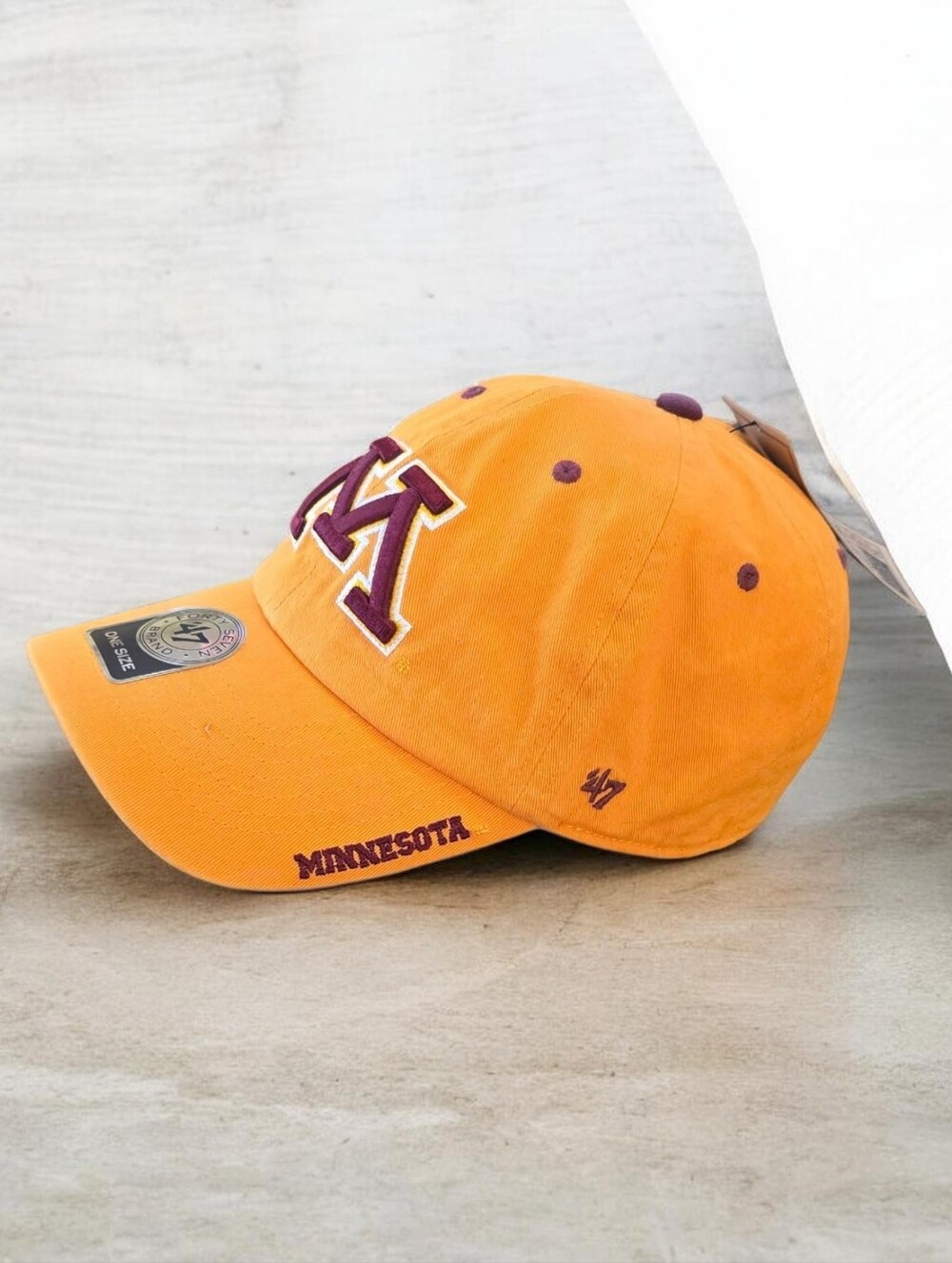 Minnesota Golden Gophers '47 Orange Baseball Cap